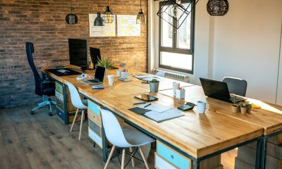 industrieel kantoor inrichting