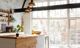 industrieel interieur
