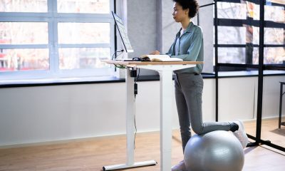 elektrisch zit sta bureau